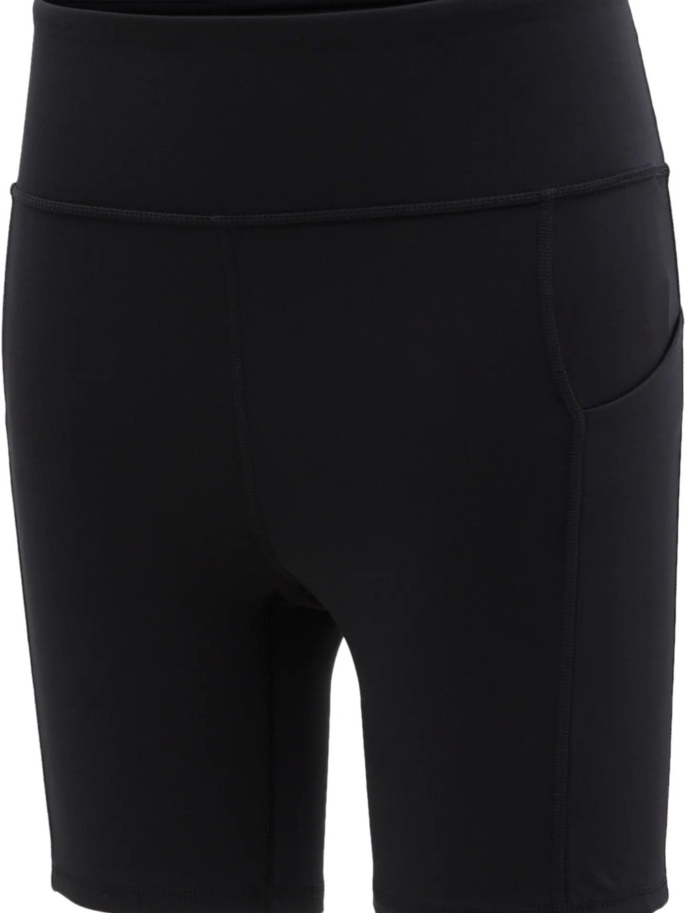 Shosho Black Women's High-Rise Bike Shorts